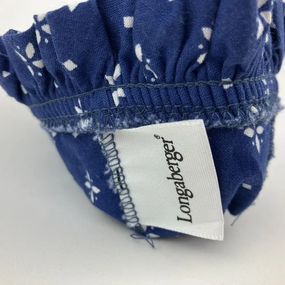 Longaberger Lavender Blue Small Booking Basket Liner | 6x2x2